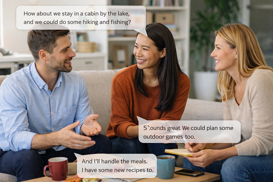 B1 independent communication — everyday interaction with growing confidence and ability to express ideas